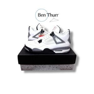 Size 9.5 - Jordan 4 White Cement (2012)